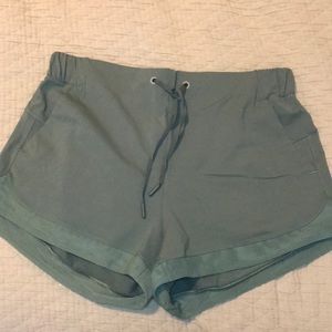 Sage Green Lululemon Shorts